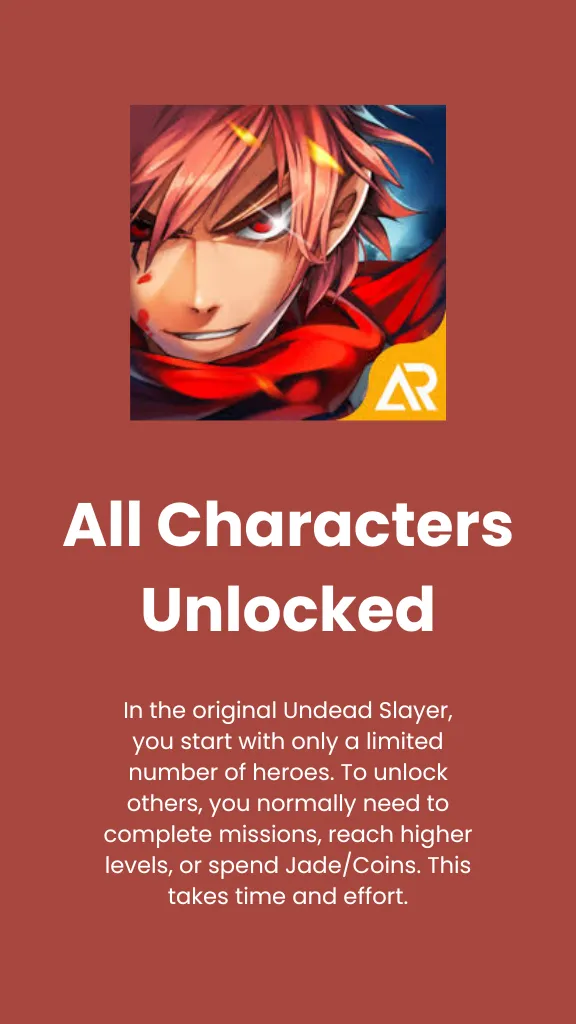 All Characters Unlocked